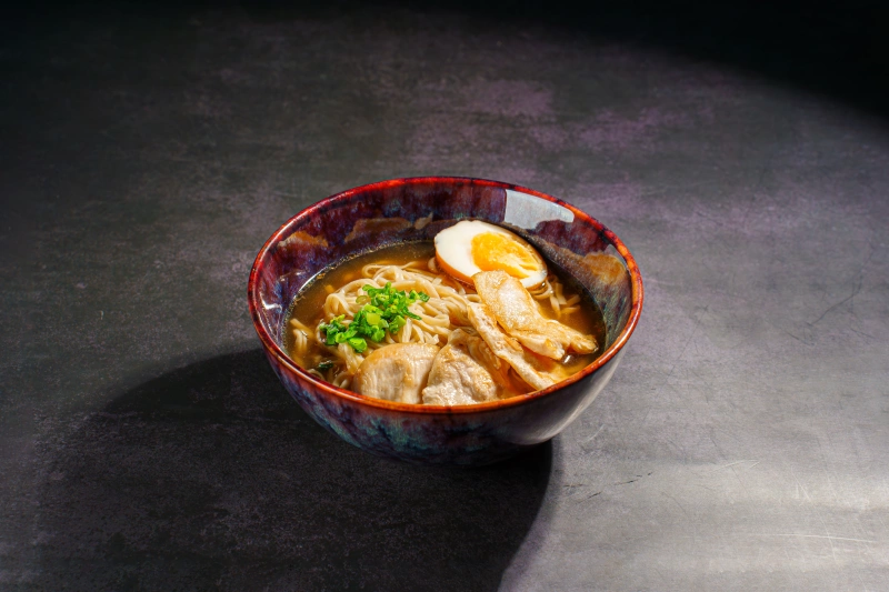 Рамен с курицей