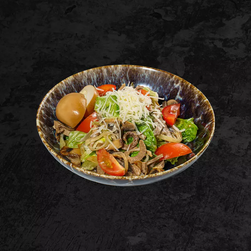 Салат с телячьим языком