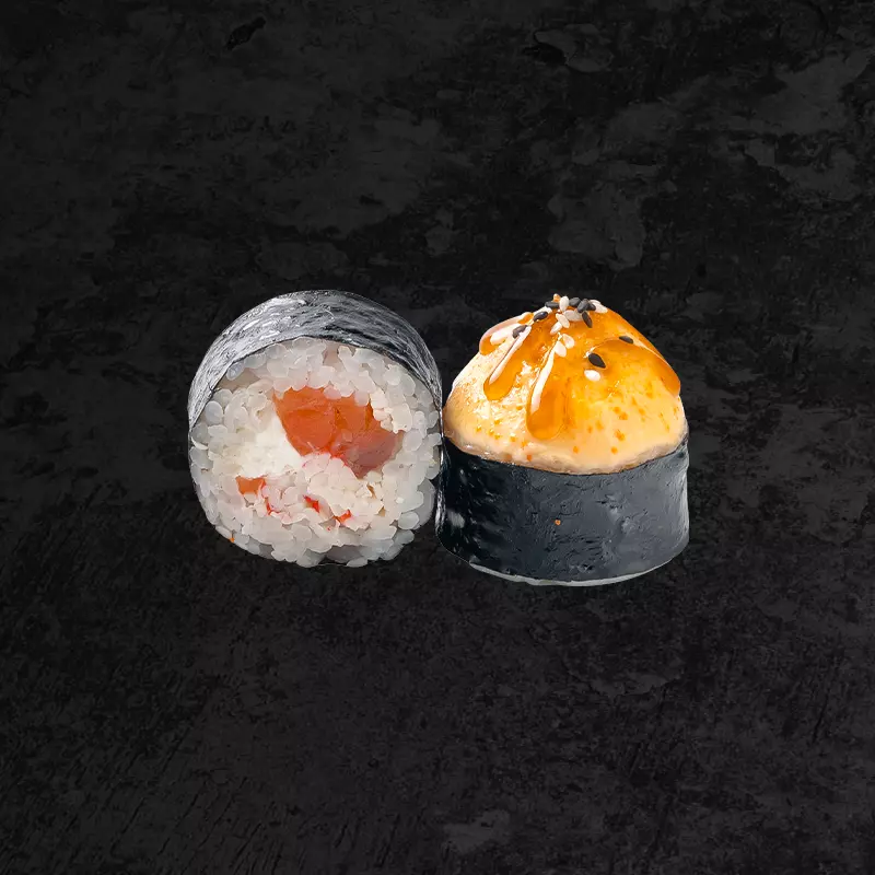 Хагакуре с лососем 1/2