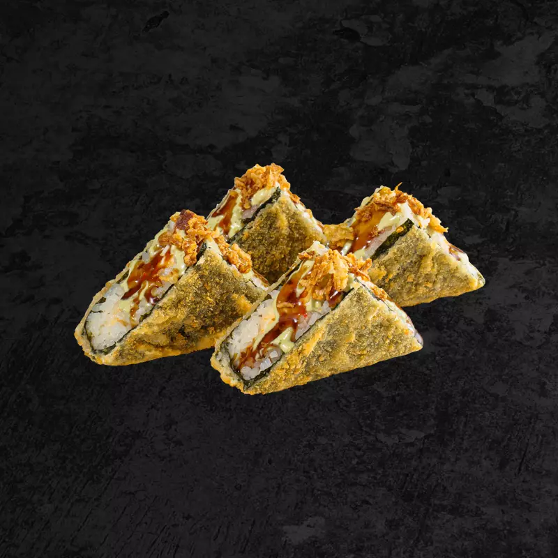 Сэндвич из снежного  краба в сырном соусе