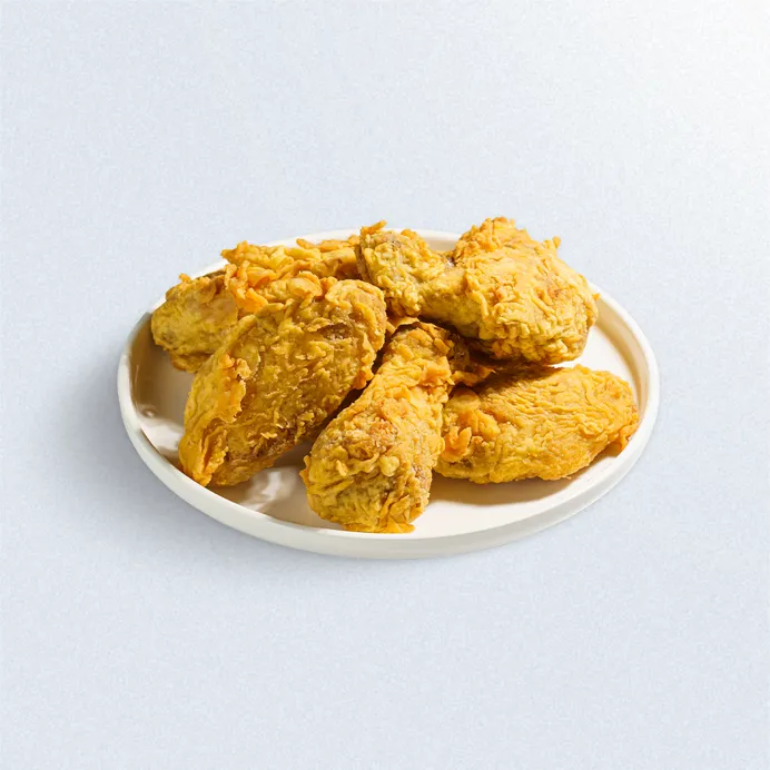 Куриные крылья в классической панировке 