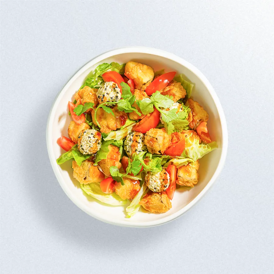 Салат с баклажанами