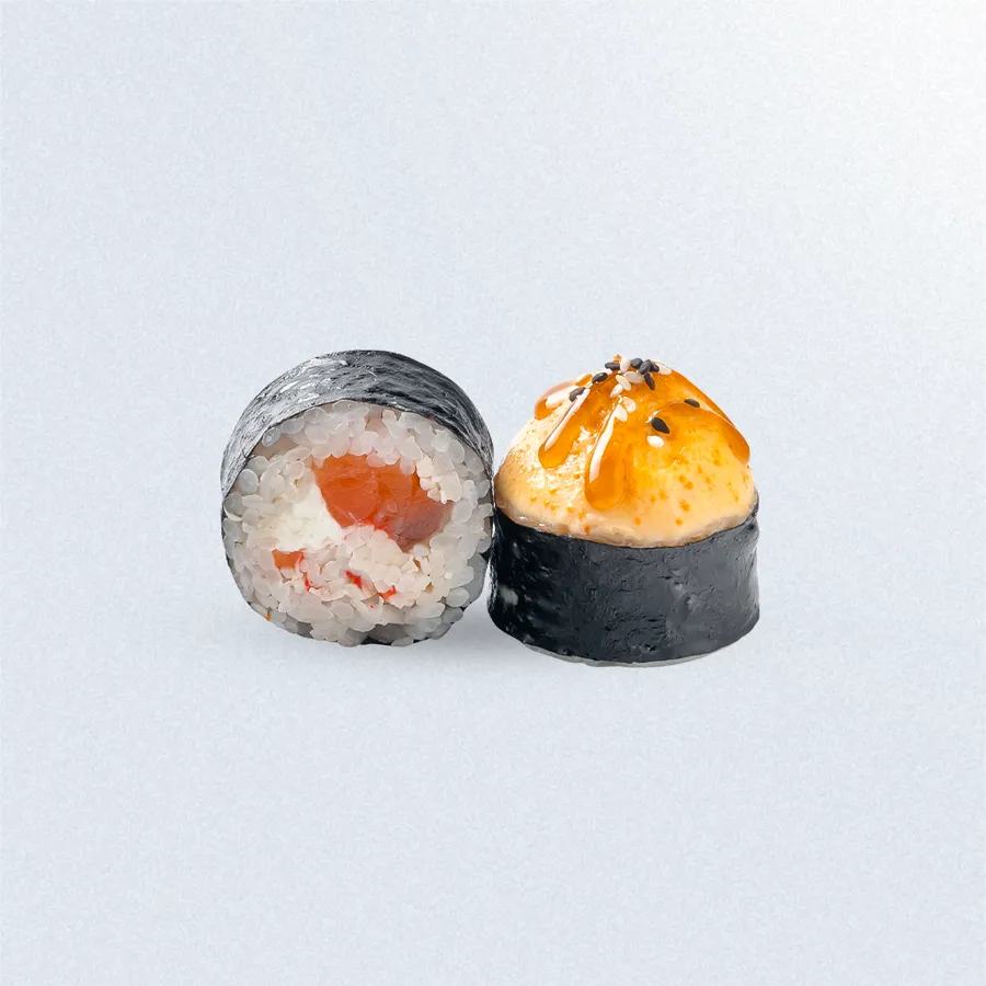 Хагакуре с лососем