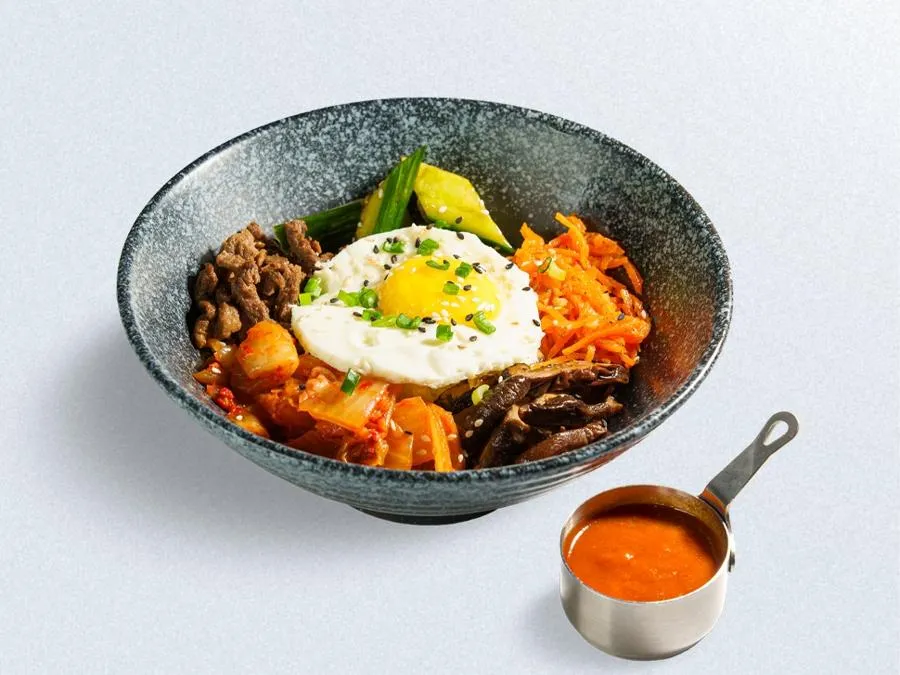 Пибимпаб с томленной говядиной