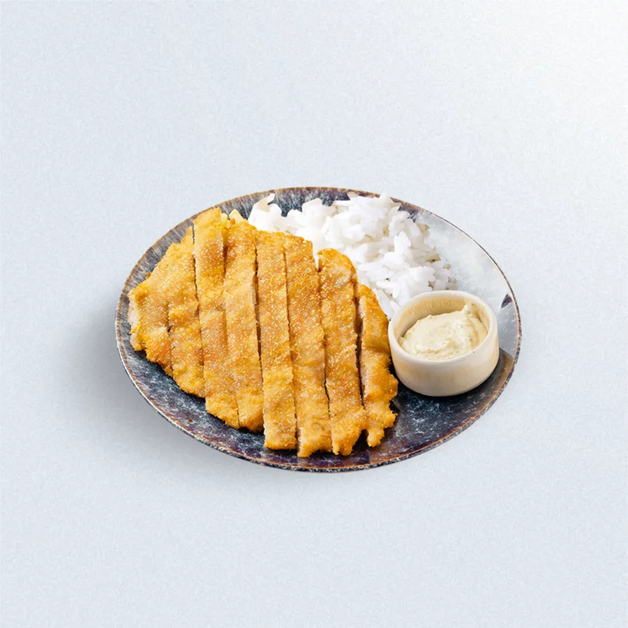 Тонкацу с рисом 
