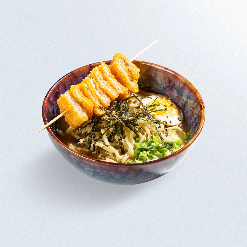 Рамен со свининой тонкацу б/л 