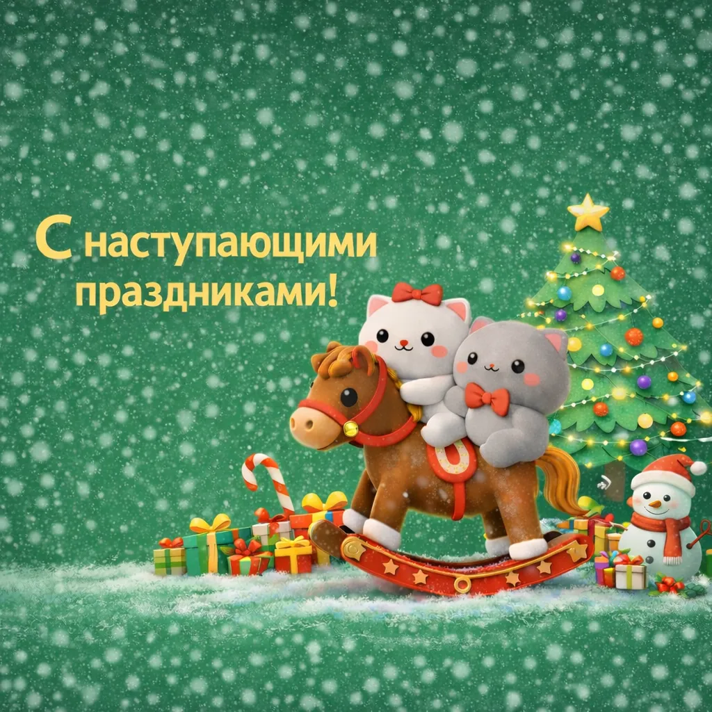 С наступающими праздниками